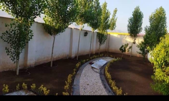 محوطهسازی و کاشت در محوطه ویلایی